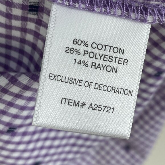 Appleseeds Woman Plus 2X Long Sleeve Button Up Shirt Wired Collar Pocket Top - Picture 5 of 13